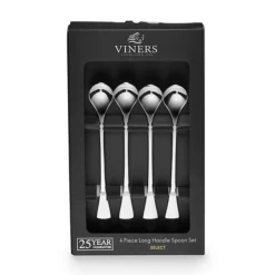 4pc Viners Stainless Steel Long Handle Spoon Set -Kitchen Supplies Store 62025 5