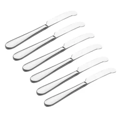 6pc Viners Select Stainless Steel Butter Knife Set -Kitchen Supplies Store 62027 3