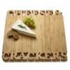 Lakeland Cheese And Crackers Bamboo Serving And Chopping Board -Kitchen Supplies Store 62146 1