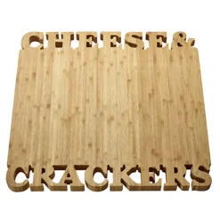 Lakeland Cheese And Crackers Bamboo Serving And Chopping Board -Kitchen Supplies Store 62146 4
