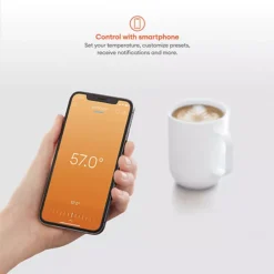 Ember Temperature Controlled Mug - White 295ml -Kitchen Supplies Store 62808 4