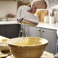 Cuisinart Silver Cordless Hand Mixer RHM100U -Kitchen Supplies Store 63592 4