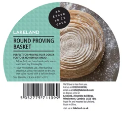 Round Homemade Bread Dough Proving Basket 22cm 13 Round Homemade Bread Dough Proving Basket 22cm -Kitchen Supplies Store 71109 6