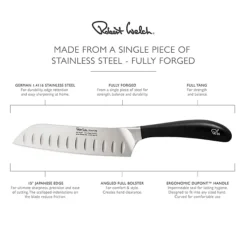 Robert Welch Signature Santoku 17cm Knife -Kitchen Supplies Store 71154 4