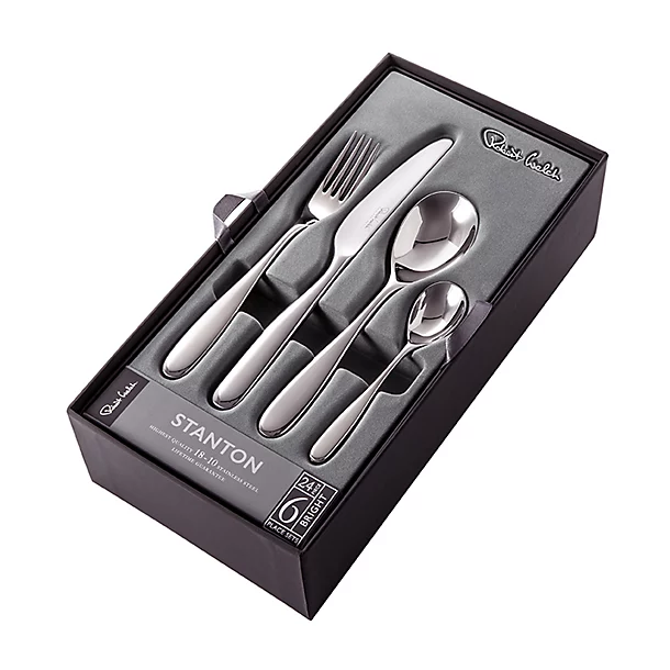 24pc Robert Welch Stanton Cutlery Gift Set 3 24pc Robert Welch Stanton Cutlery Gift Set