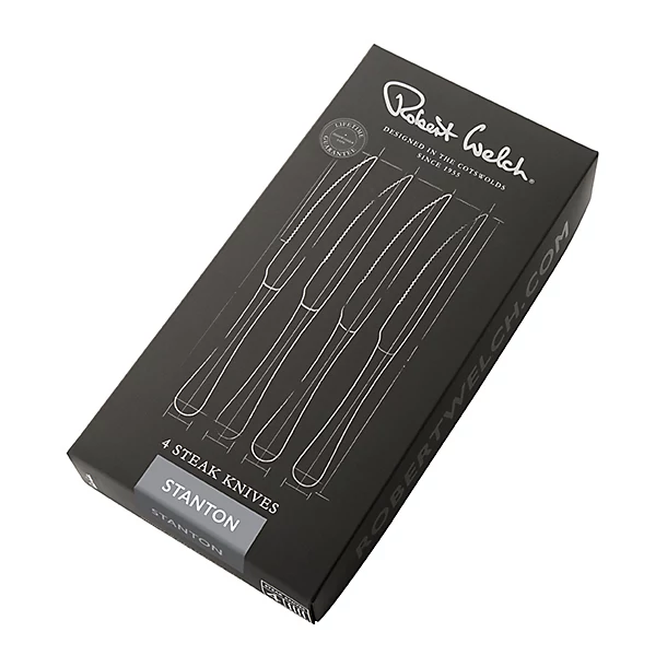 4pc Robert Welch Stanton Steak Knife Gift Set 6 4pc Robert Welch Stanton Steak Knife Gift Set - Image 4