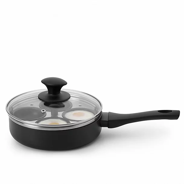 Induction-Safe 20cm Egg Poaching Frying Pan 3 Induction-Safe 20cm Egg Poaching Frying Pan