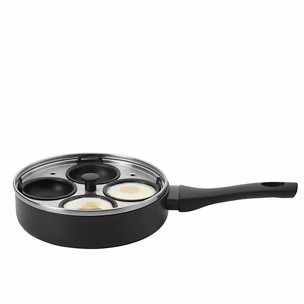 Induction-Safe 20cm Egg Poaching Frying Pan 6 Induction-Safe 20cm Egg Poaching Frying Pan - Image 4