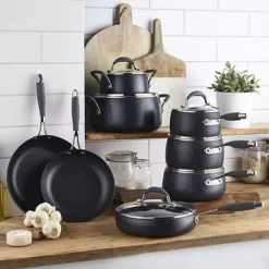 Lakeland Hard Anodised Bell Shaped 16cm Saucepan -Kitchen Supplies Store 73058 2