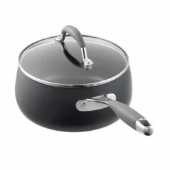 Lakeland Hard Anodised Bell Shaped 20cm Saucepan -Kitchen Supplies Store 73060 5