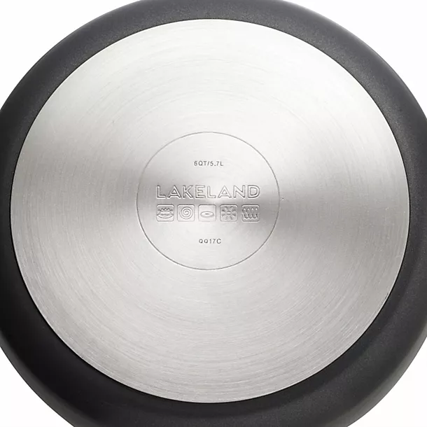 Lakeland Hard Anodised Bell Shaped 24cm Stockpot 8 Lakeland Hard Anodised Bell Shaped 24cm Stockpot - Image 6