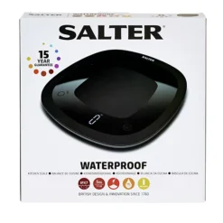 Salter Waterproof Aquatronic Flat Digital Kitchen Scales -Kitchen Supplies Store 73202 4
