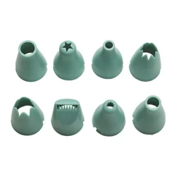 Silicone Piping Bag With Built-in Coupler And 8 Nozzles -Kitchen Supplies Store 73284 3