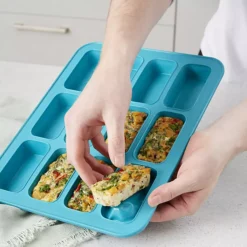 Reinforced Silicone 12-Cup Mini Loaf Cake Pan -Kitchen Supplies Store 73286 4