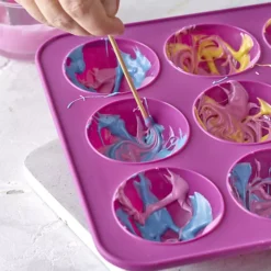 Reinforced Silicone 12-Cup Hemisphere Pan -Kitchen Supplies Store 73288 3