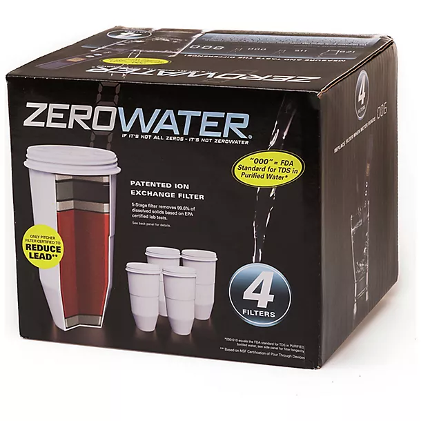 ZeroWater Replacement Water Filters – Pack Of 4 4 ZeroWater Replacement Water Filters – Pack Of 4 - Image 2