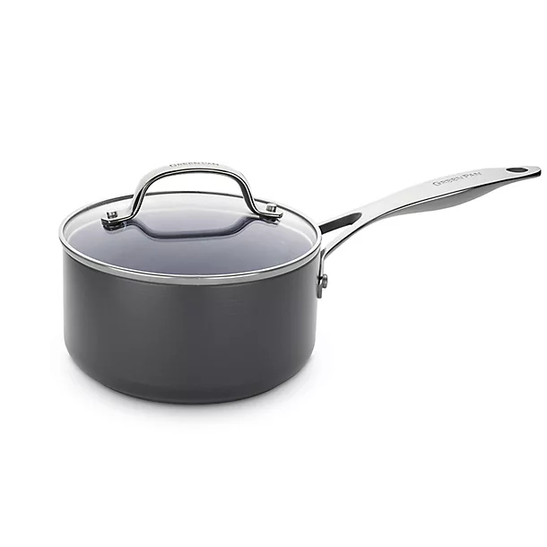 GreenPan Venice Pro 18cm Saucepan With Lid 3 GreenPan Venice Pro 18cm Saucepan With Lid