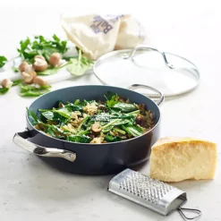 GreenPan Venice Pro 26cm Shallow Casserole With Glass Lid -Kitchen Supplies Store 73598 6