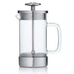Barista And Co. Silver 3-Cup Cafetière -Kitchen Supplies Store 74097 3