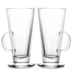 Latte Glasses And Long Handle Spoon Set Bundle -Kitchen Supplies Store 74448 2