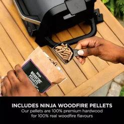 Ninja Woodfire Electric BBQ Grill & Smoker With Robust Pellets Bundle -Kitchen Supplies Store 74482 10