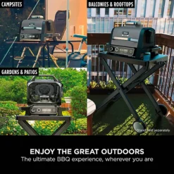 Ninja Woodfire Electric BBQ Grill & Smoker With Robust Pellets Bundle -Kitchen Supplies Store 74482 11