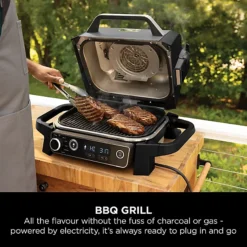 Ninja Woodfire Electric BBQ Grill & Smoker With Robust Pellets Bundle -Kitchen Supplies Store 74482 6